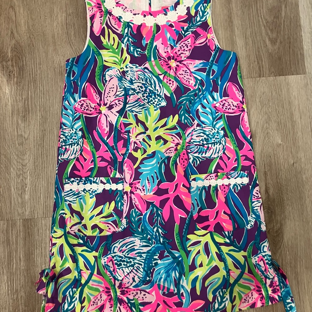 Lilly Pulitzer Pink and Purple Floral Dress